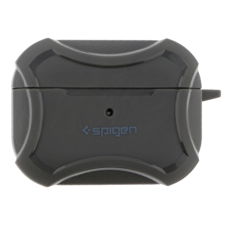 Чохол TPU Spigen DuraPro Flex with Hook для Airpods 1 / 2, Grey