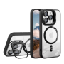 Чехол накладка TPU + PC + Metal Stand Case with MagSafe and Camera Lenses для iPhone 14