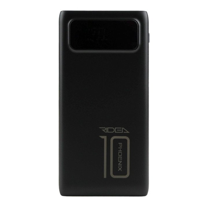 Зовнішній акумулятор Power Bank Ridea RP-D10L Phoenix10 USB / Type-C / micro-USB 10W 10000mAh, Black