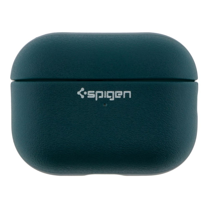 Чохол TPU Spigen Leather Armor для Airpods 1 / 2, Dark Green