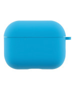 Чехол - футляр Silicone Case with microfibra для Airpods Pro 3, Royal blue