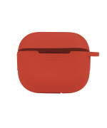 Чохол-футляр для навушників Silicone Case with microfibra для Airpods 4, Red