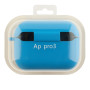 Чохол - футляр Silicone Case with microfibra для Airpods Pro 3, Royal blue