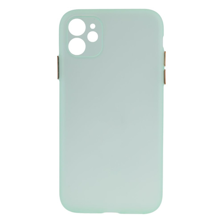 Чехол-накладка Ultra -Thin Color Matt with Frame для Apple iPhone 11
