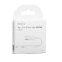 Перехідник Hoco LS35 Type-C to 3.5mm digital audio converter, White