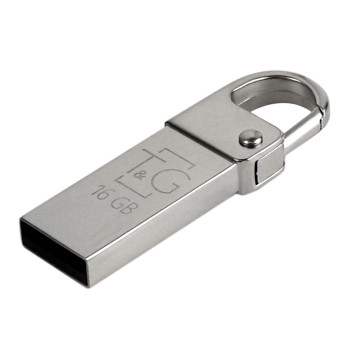USB флешка 2.0 T&G Metal 027 16GB, Steel