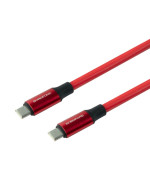 USB Кабель Borofone BX82 60W 3A Type-C to Type-C, Red