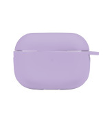 Чохол Silicone Case with hook для Airpods Pro, Elegant purple