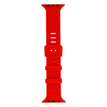 Ремінець Silicone Shine для Apple Watch 42/44/45/49 mm, Red