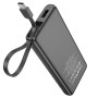 Power Bank Hoco J129 з кабелем Type-C 5000mAh, Black