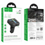 Автомобильный FM-модулятор Hoco E89 Type-C PD30W / USB QC3.0 45W, Black