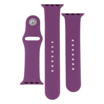 Ремешок Silicone Two-Piece для Apple Watch 38 / 40mm, 43, Grape