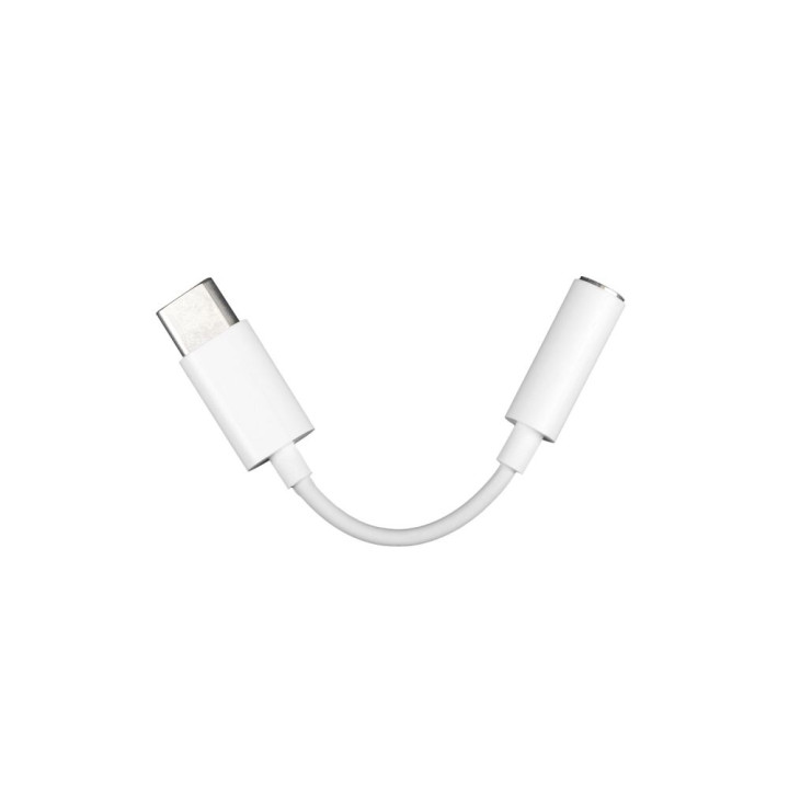 Перехідник Hoco LS35 Type-C to 3.5mm digital audio converter, White