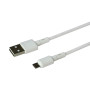 Data-кабель USB Hoco X83 MicroUSB Fast Charging 2.4A 1m, White