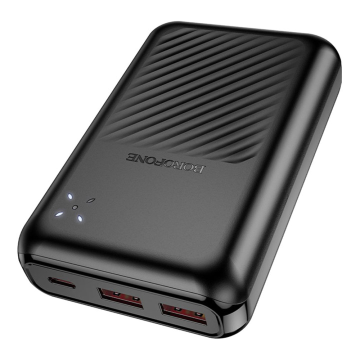 Зовнішній акумулятор Power Bank Borofone BJ30A Starlight 22.5W PD20W 20000mAh, Black