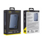 Внешний аккумулятор Power Bank YOKI Elegance YK-MPE515 Type-C PD20W / Qi 15W 5000mAh, Deep Blue