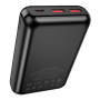 Зовнішній акумулятор Power Bank Borofone BJ30A Starlight 22.5W PD20W 20000mAh, Black