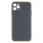 Чехол-накладка Leather Gold with Frame without Logo для Apple iPhone 11 Pro Max