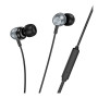 Проводные Вакуумные Наушники Borofone BM95 1.2m, Black - Gray