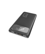 Портативная мобильная батарея Power Bank Ridea RP-D10L Phoenix10 10W 2A digital display + lamp 10000 mAh, Black
