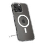 Чохол - накладка TPU / PC Spigen Ultra Hybrid with Magsafe для iPhone 16 Pro transparent