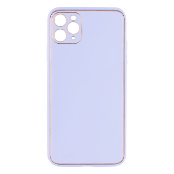 Чохол-накладка Leather Gold with Frame without Logo для iPhone 11 Pro Max