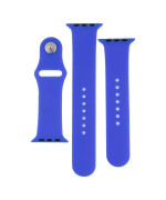 Ремешок Silicone Two-Piece для Apple Watch 42 / 44mm, 44, Shiny blue