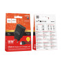 Сетевое зарядное устройство Hoco CS92A USB QC3.0 18W with cable USB to micro-USB, Black