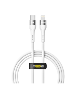 Data - кабель YOKI EXTRA YK-EX11 Type-C to Lightning 30W 1.2m, White