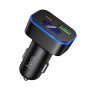 Автомобильное зарядное устройство Hoco Z63B Type-C PD30W / USB QC3.0 18W, Black
