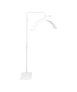 Підлогова LED Лампа Moon M8X 28" з пультом керування, White