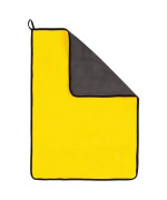 Микрофибра 30*60см для автомобиля, Yellow-Grey
