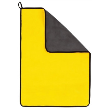 Мікрофібра 30*60см для автомобіля, Yellow-Grey