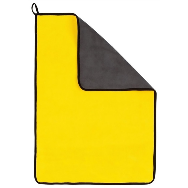 Мікрофібра 30*60см для автомобіля, Yellow-Grey