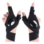 Рукавички з ліхтариком 2 pcs/box, Black