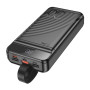 Зовнішній акумулятор Power Bank Hoco J123B Element 22.5W PD20W 30000 mAh, Black