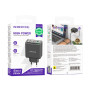 Сетевое Зарядное Устройство Borofone BAS34A Type-C / USB QC3.0 PD65W 3A, Black