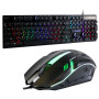 Проводная клавиатура с мышкой TWolf TF270 с RGB подсветкой, Black