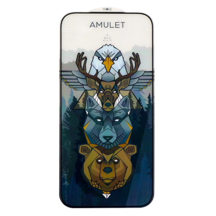 Захисне скло AMULET 2.5D HD Antistatic для iPhone 17 Pro Max / 18 Pro Max, Black