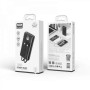 Портативна батарея Power Bank XO PR185 with cable QC22.5W/PD20W 20000 mAh, Black
