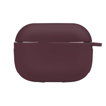 Чохол Silicone Case with hook для Airpods Pro, Maroon