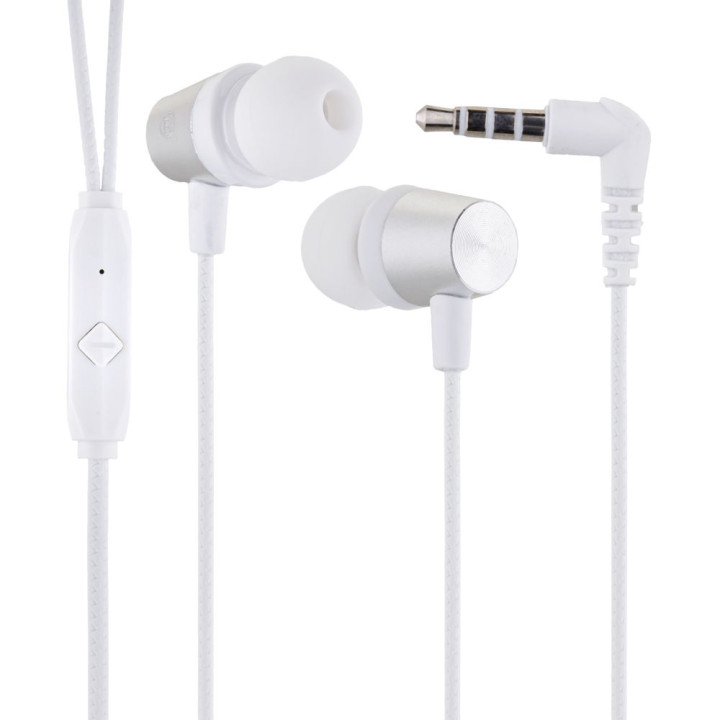 Вакуумні навушники-гарнітура Hoco M79 Cresta, White