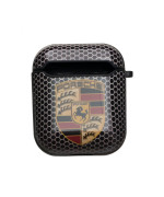 Чехол-футляр для наушников Apple Airpods Glossy Brand, Porsche