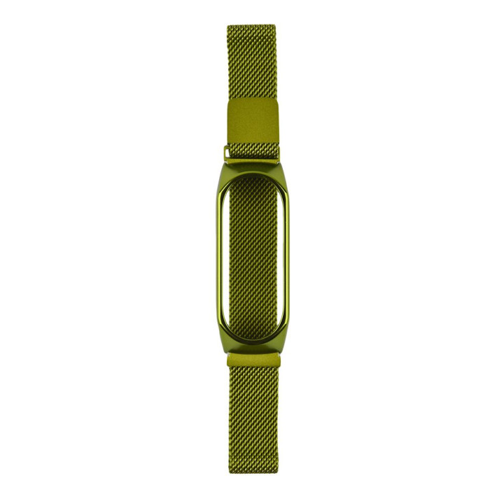 Ремінець Milanese Loop для Xiaomi Mi Band 3/4/5/6, Green