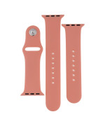 Ремінець Silicone Two-Piece для Apple Watch 38 / 40mm, 27, Flamingo