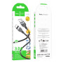 Кабель Hoco X109 Silicone USB to Type-C 3A 3m, Black