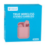 Bluetooth Стерео наушники-гарнитура Celebrat TWS-W10, Pink