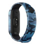 Ремінець Silicone для Xiaomi Mi Band 3 / 4, Сamouflage Blue