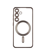 Чехол TPU Metallic Full Camera with Magsafe для Samsung Galaxy S24