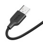 USB Data-кабель Ridea RC-AI21 AirSiliconePro 3A Micro 1m, Black